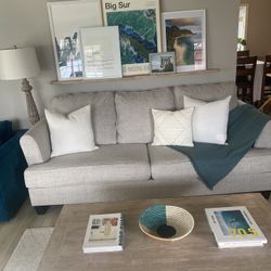 Beige Sofa (Excellent Condition)