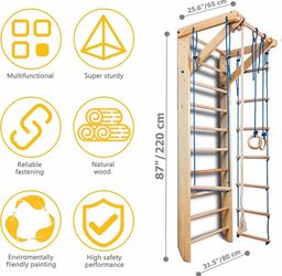 🧗‍♀️ JOYMOR Kids Gymnastics Climbing Set + 🤸 Tumbling Mat