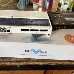 5 Channel Amp And Subs 