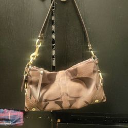 Small Coach Brown Purse