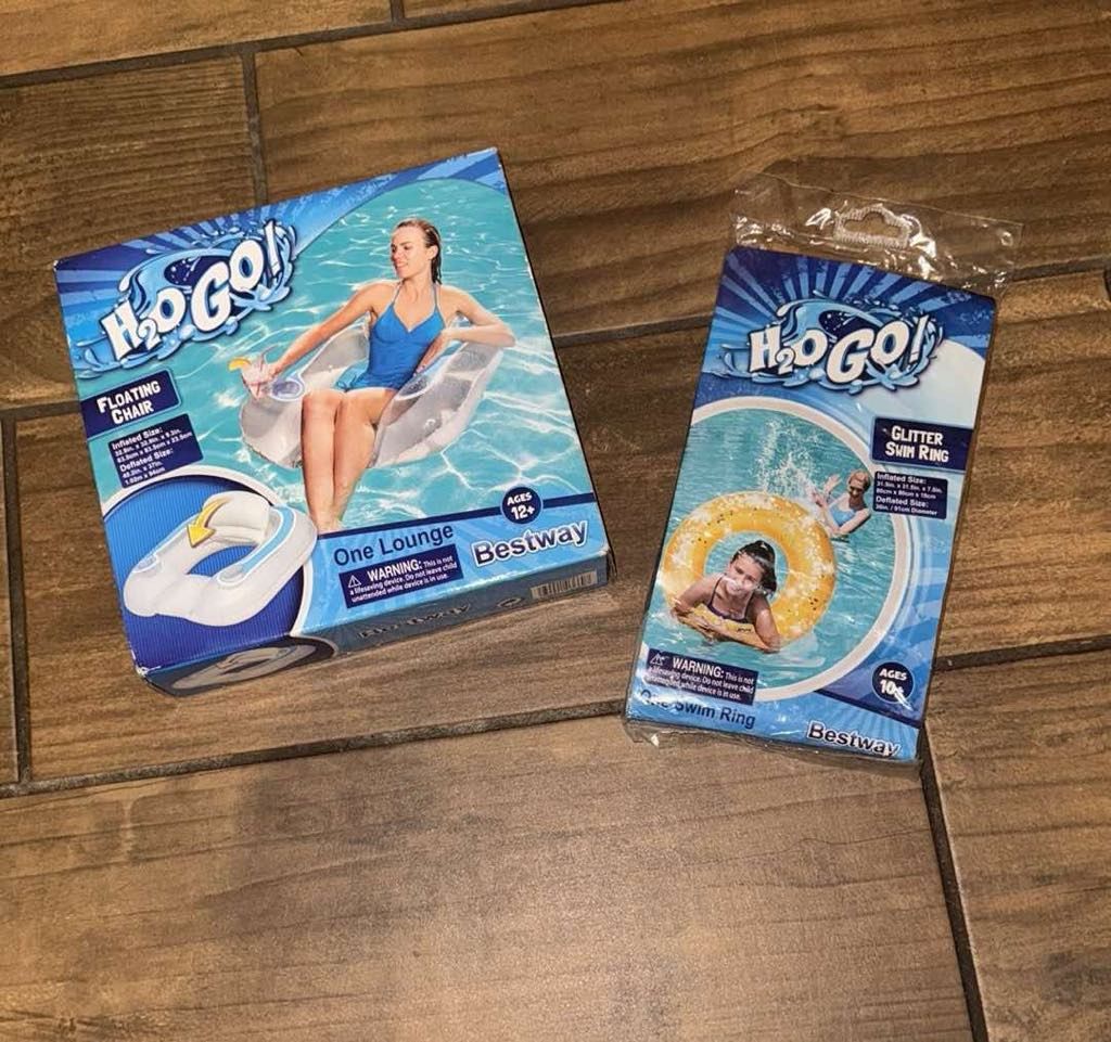 H2O GO! Floating Chair and Swim Ring Set