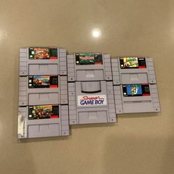 SNES Super Nintendo Games 