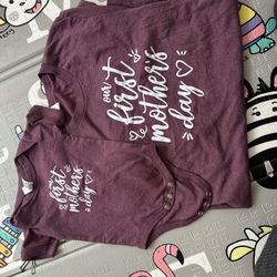 Matching Mommy And Me 1st Mother Day