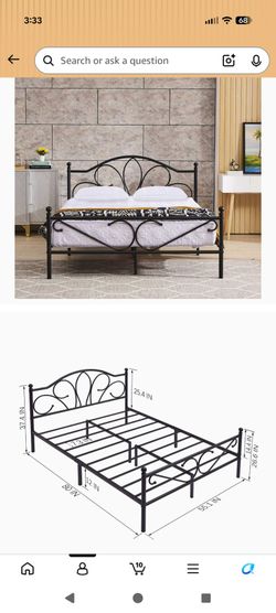 Full Size Metal Bedframe