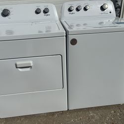 Set  De Lavadora Y Secadora Whirlpool Eléctrica 