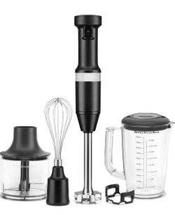 KitchenAid Variable Speed Corded Hand Blender with Attachments, KHBV83