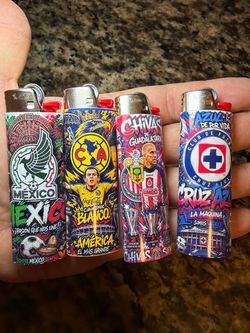 BIC Lighters Mexican Soccer Teams