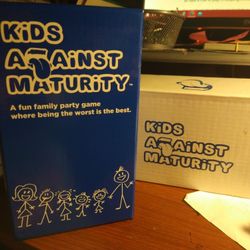 Kids Against Maturity Card Game-NEW