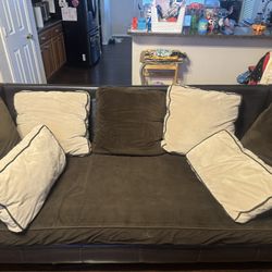 3 Piece Couch Set with 3 Coffee Tables