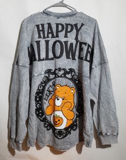 NWT CARE BEARS TRICK-OR-SWEET HAPPY HALLOWEEN  SPIRIT JERSEY  ADULT SIZE L UNISEX 