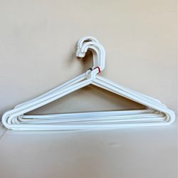 15 White Hangers