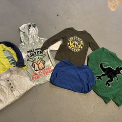 Boy Long sleeve Shirt Bundle 4T