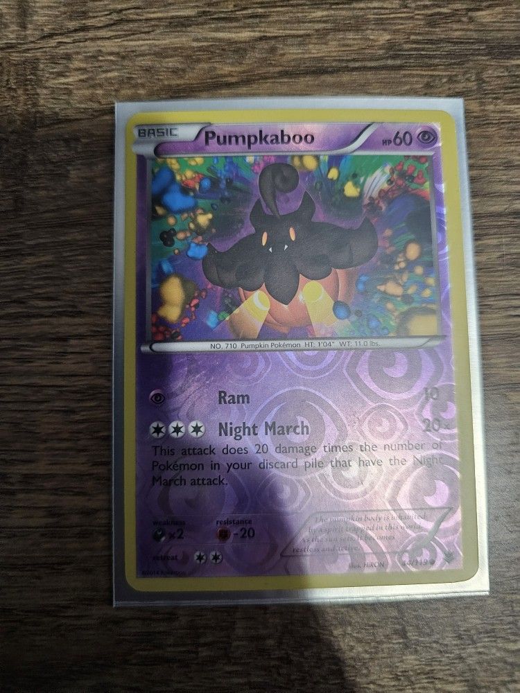 Pumpkaboo Reverse Holo