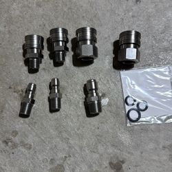 Stainless Steel Pressure Washer Quick Connect Couplers And Plugs