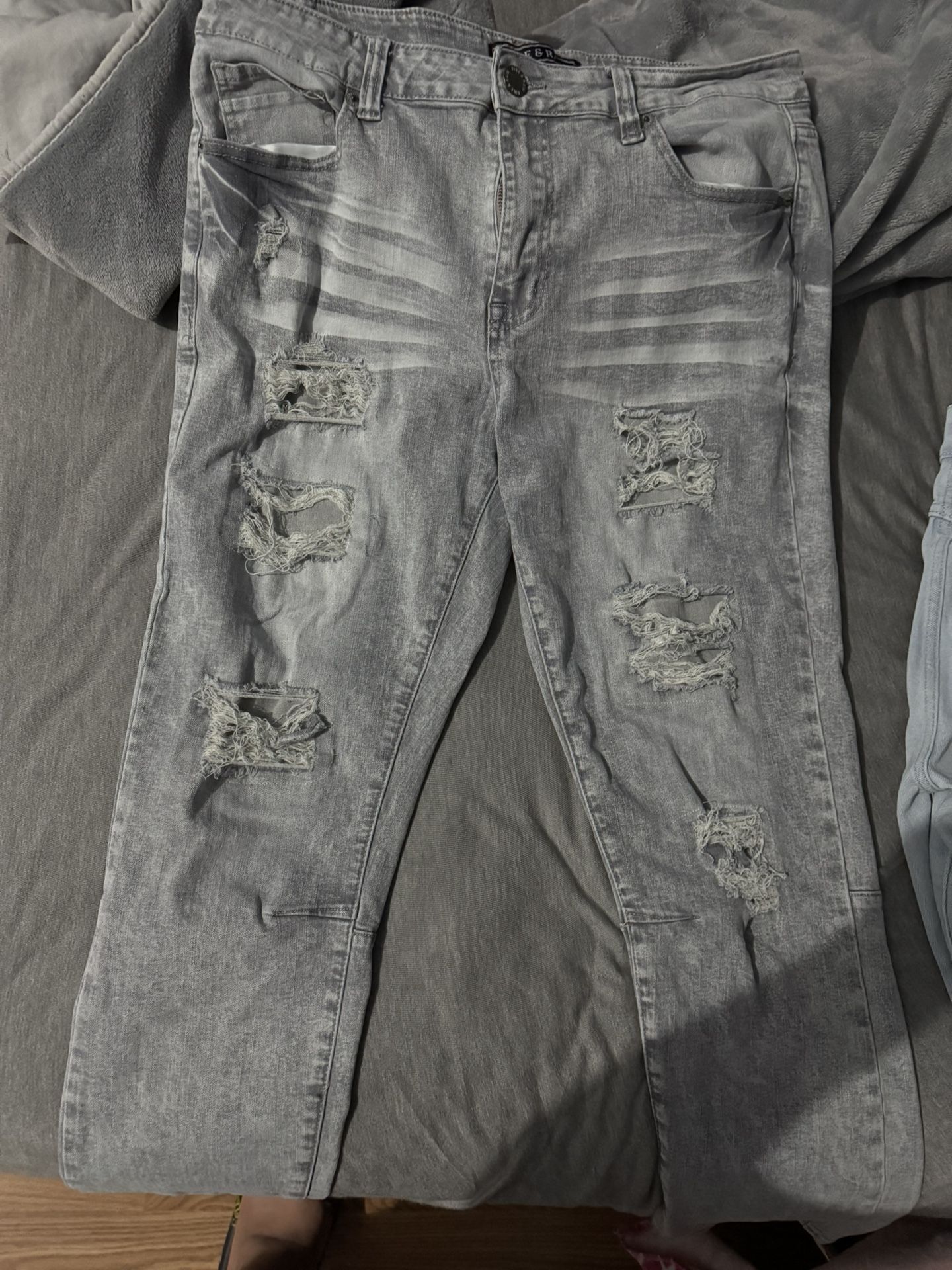 Ripped Jeans(36x32) And True Religion Shorts(38)