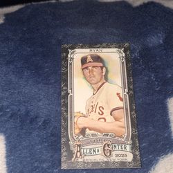 2025 Topps Allen & Ginter Nolan Ryan Black Mini California Angels
