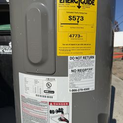 Water heater / rheem , 40 gallons ,