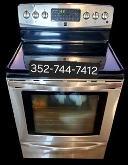 Kenmore 5 Burner Glass Top Stove