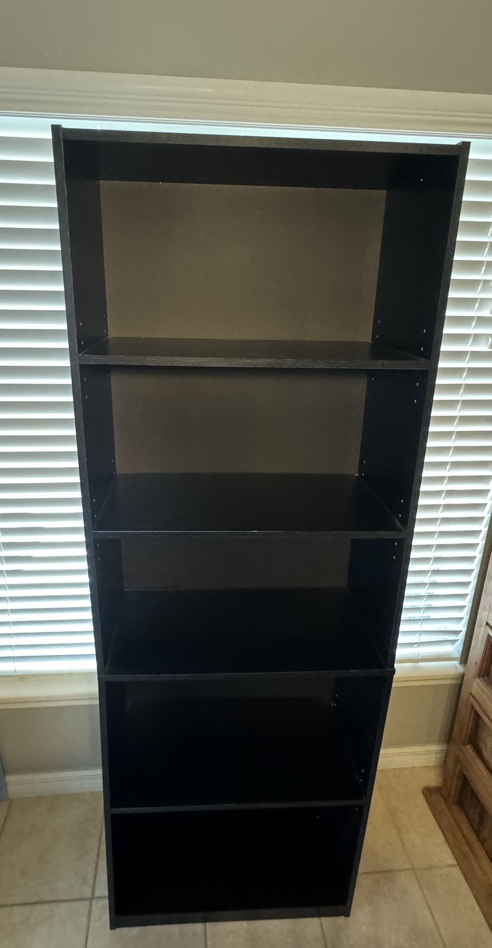 Black 5 Book Shelf-would Like To Sell Today