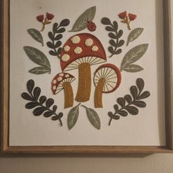 Mushroom Wall Art 