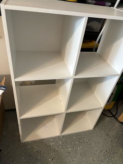 Small Cube Storage - White