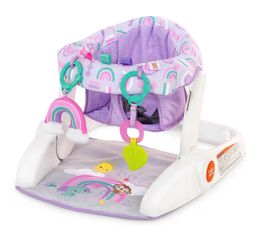 Bright Starts Learn-to-Sit 2-Position Floor Seat in Purple Paradise