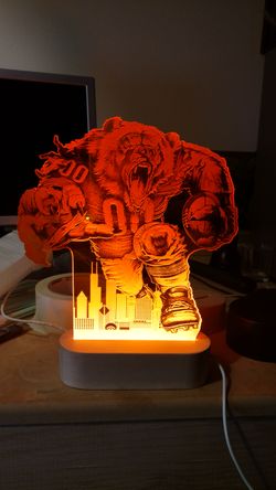CHICAGO BEARS Lighted Sign