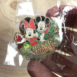 Walt Disney World Parks Yuletide Fantasy Tour 2016 Christmas Pin 