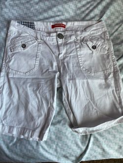 White shorts
