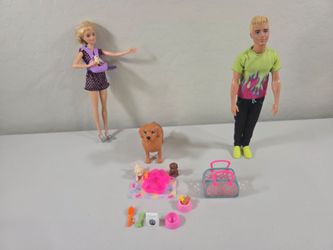 Taffy, Barbie, Ken and Accessories