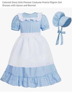 Girls Pilgrim, Halloween costume