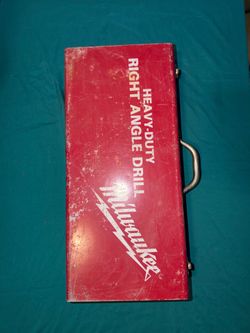 Heavy duty Milwaukee right angle drill