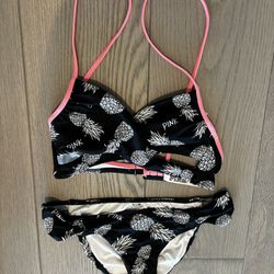 Victoria’s Secret Pineapple 2pc Bikinis +  Bikini & Calvin Klein Extras