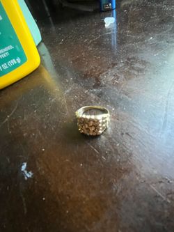 10k nugget ring