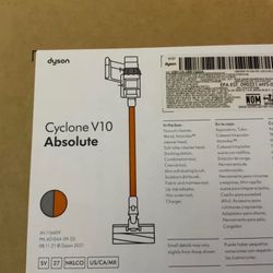 Dyson Vacuum V10