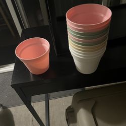 12 Multi Color Starter 🪴 Plant Pots 