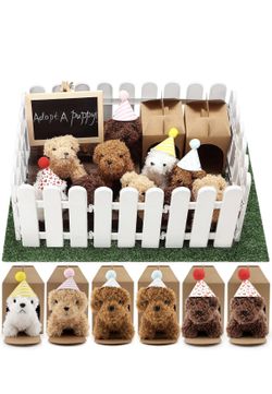 24 Puppies Stuff Animals For Party