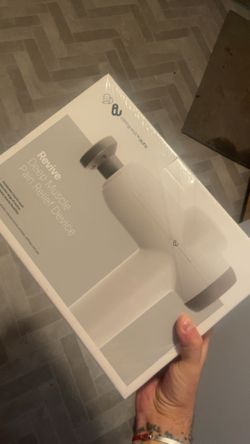 NEW SEALED Caring Mill by Aura Revive Heat+ Percussion Massage Gun