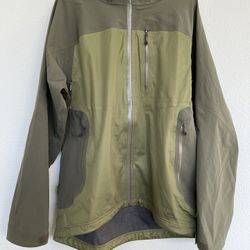 REI Elements One Soft Shell Hooded Rain Snow Jacket Coat 