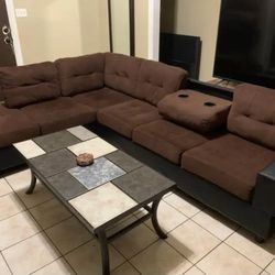 Beautiful L Shape Sectional Fs!