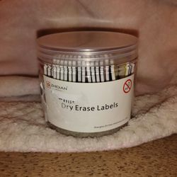 Dry Erase Labels In Container