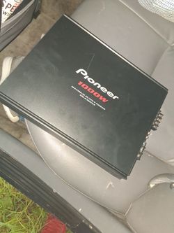 Thousand watt pioneer bridgeable amp