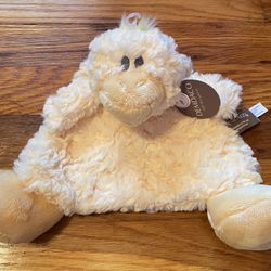 Kellytoy Unicorn Pink White Silver Plush Soft Cuddle Baby Rattle Lovey