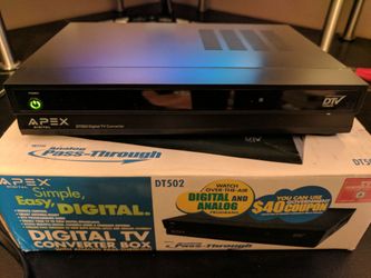Apex DT502 Digital TV converter