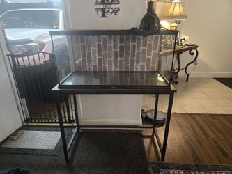 40 Gallon Tank, Table And Dome Light