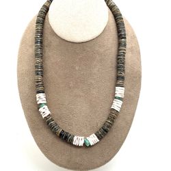 Estate Navajo Shell Necklace 
