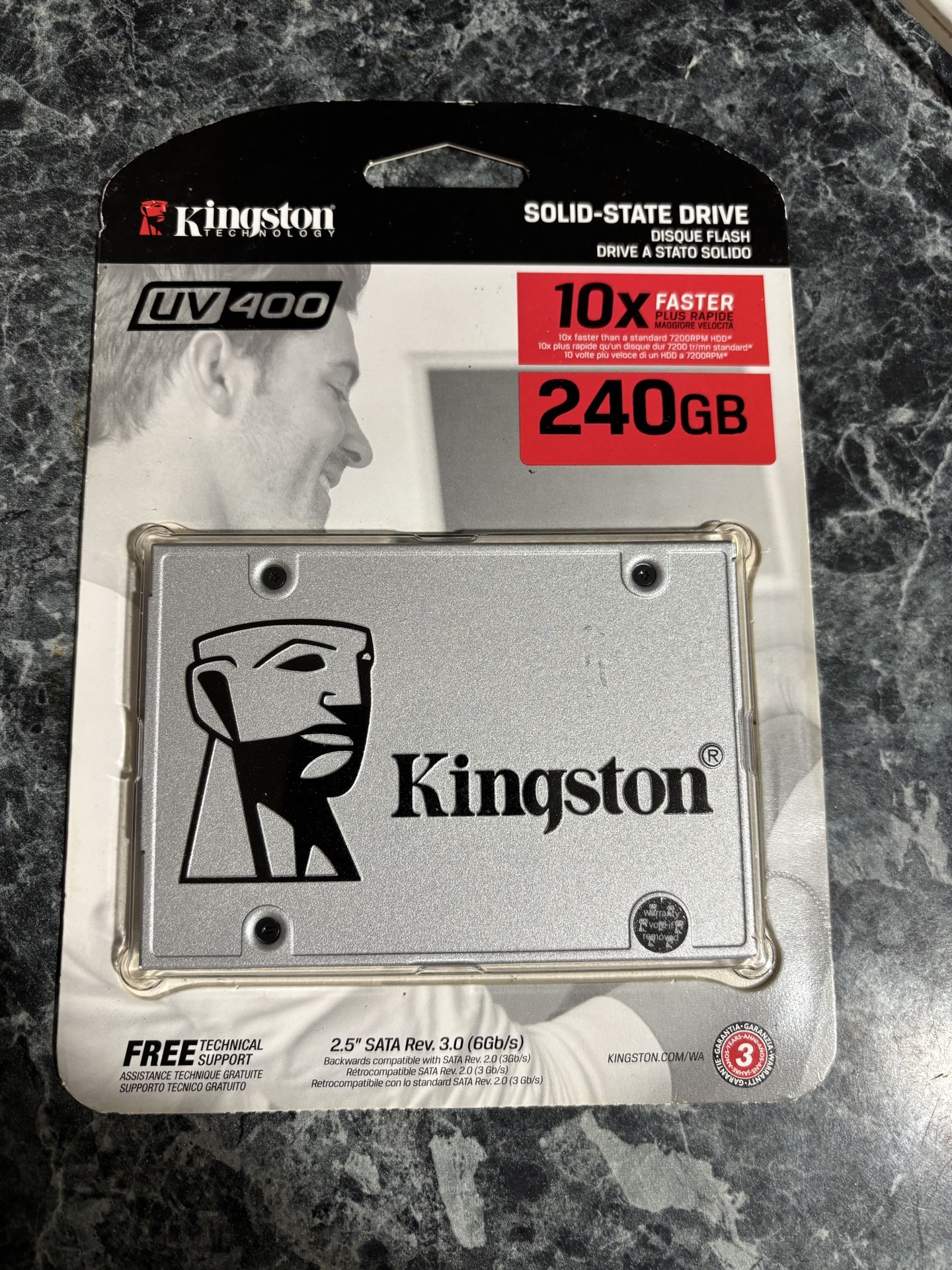 Solid State Drive New 240gb Kingston