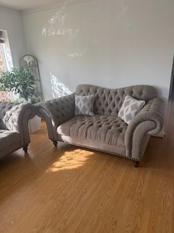 Sofa and loveseat