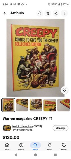 Creepy cómics collectors Edition