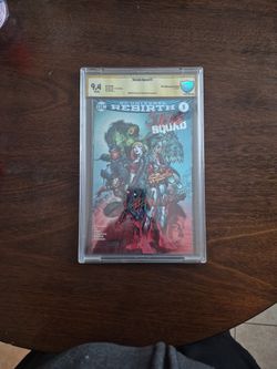 Suicide Squad #1 NYCC EXCLUSIVE CBCS 9.4 signed by Jim Lee